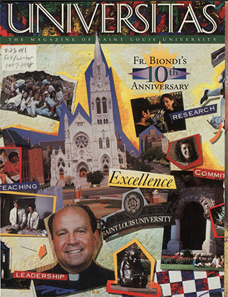 Universitas 1997 Universitas Magazine 10 Year Anniversary Cover