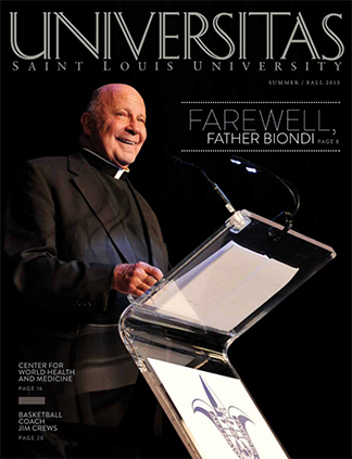 Universitas Biondi Interview Universitas Magazine- 26 Year Presidency Cover