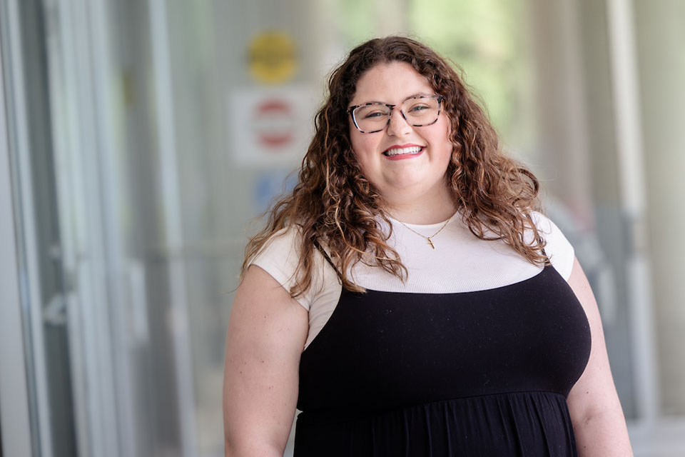 Emma Kidwell Emma Kidwell poses for a photo