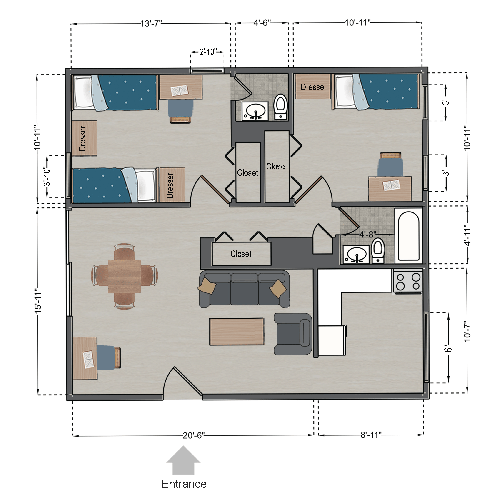 Grand Forest Triple floor plan Grand Forest Triple floor plan