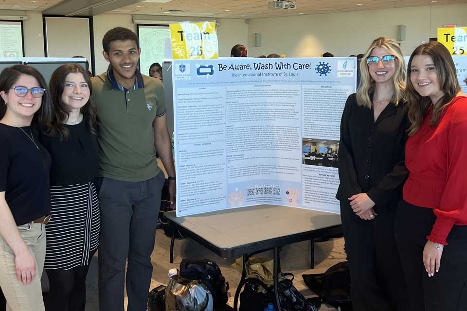 Community Impact with Interprofessional Education Interprofessional Education students present student research