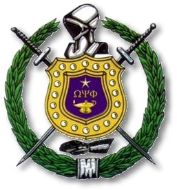 Omega Psi Phi crest Omega Psi Phi crest