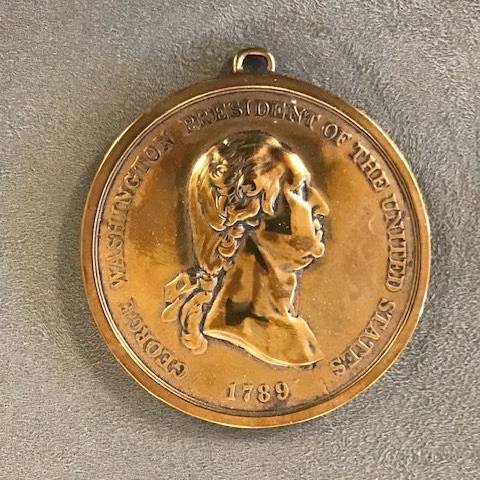 George Washington Indian Peace Medal George Washington Indian Peace Medal